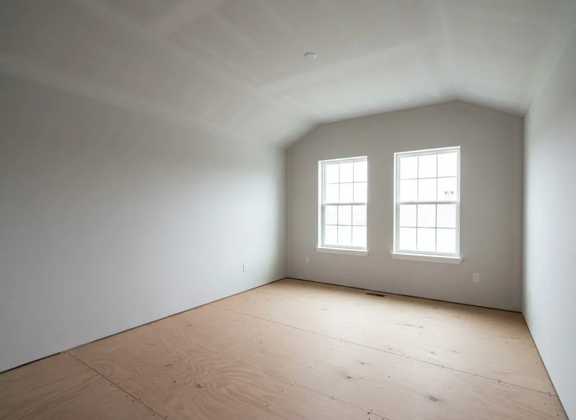 Sound ceiling under a bonus room in Kindred